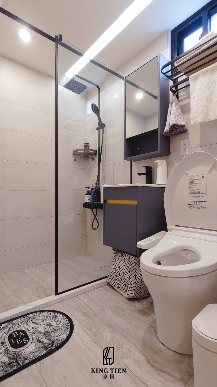 【台中室內設計】廁所改造設計2~個性風格