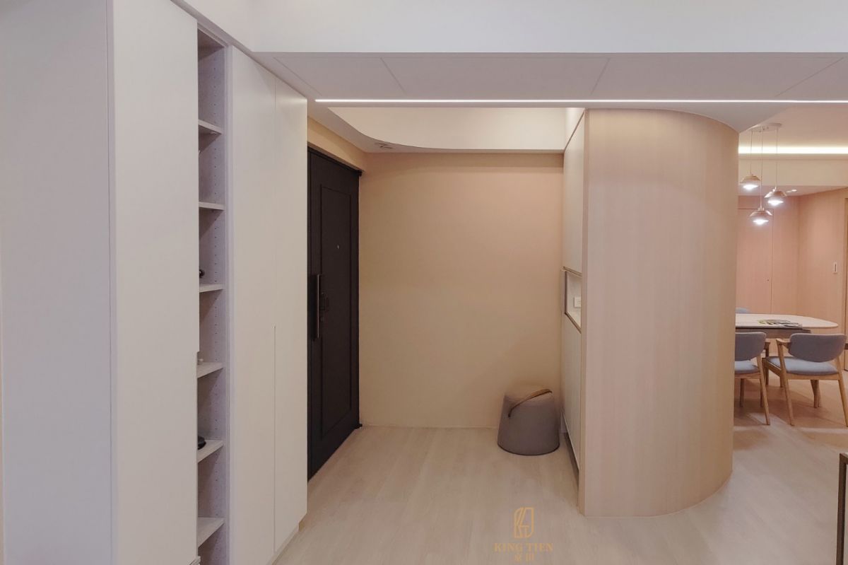 【台中室內設計】潤白簡約的空間設計